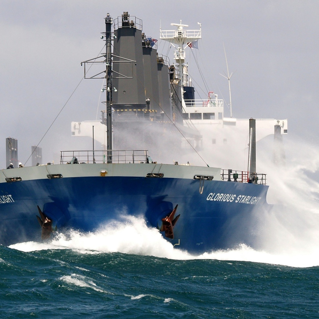 The vessel bulk carrier Glorius Starlight