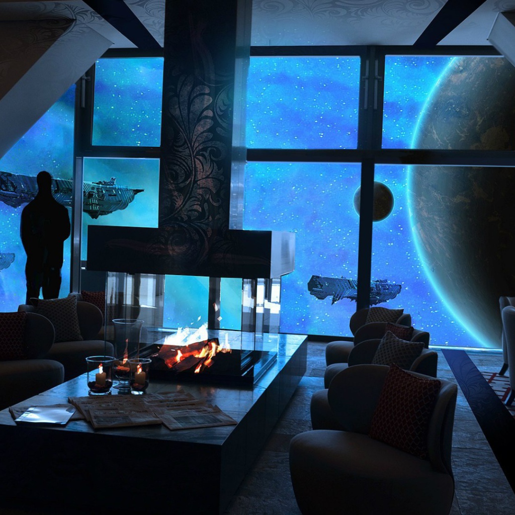 Апартаменты на космической станции