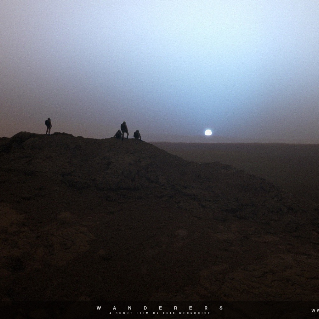 Голубой закат на Марсе, фильм Wanderers