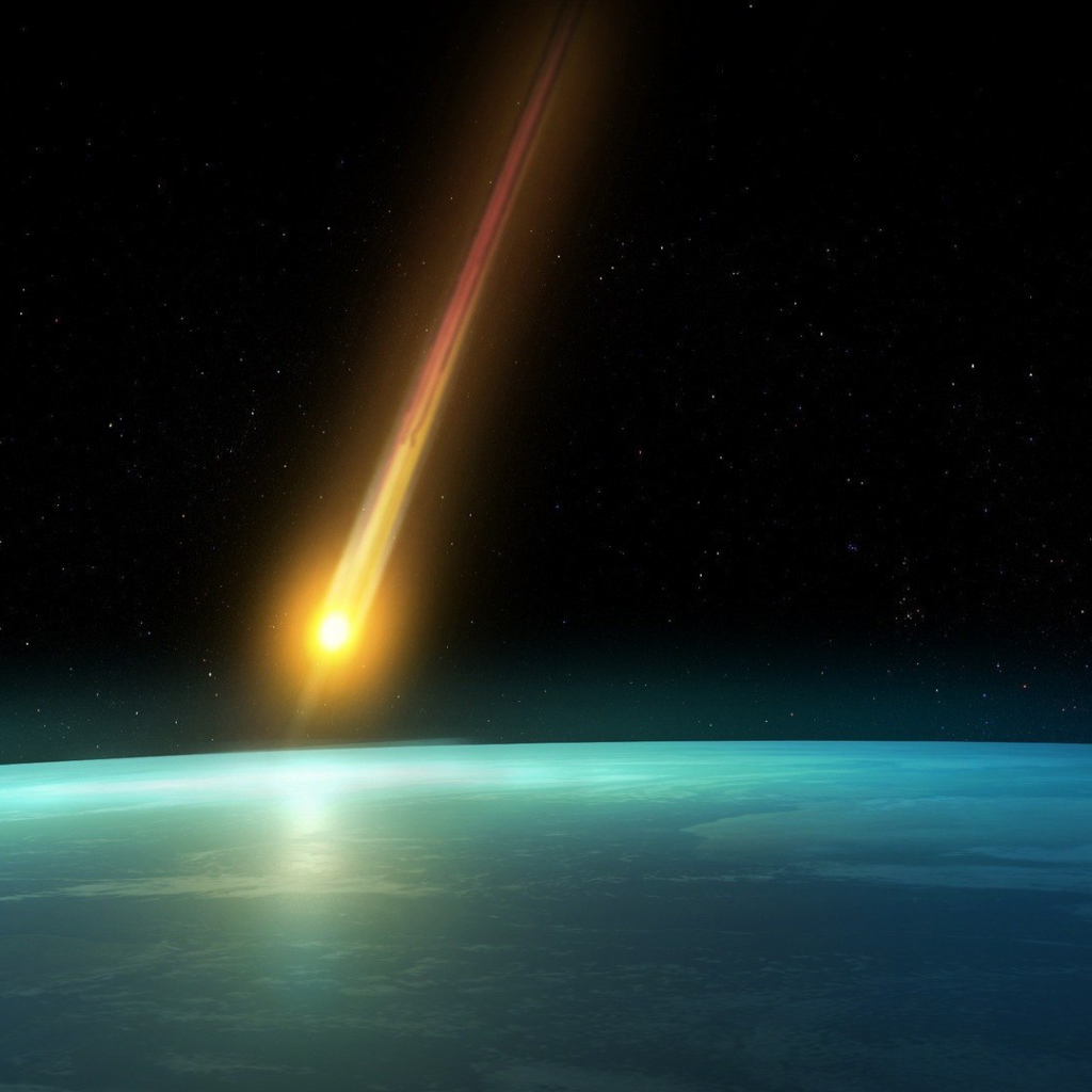 Комета падает на Землю