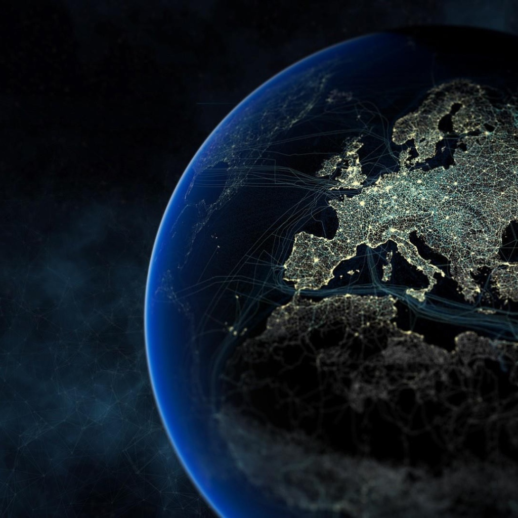 Сеть коммуникаций на Земле