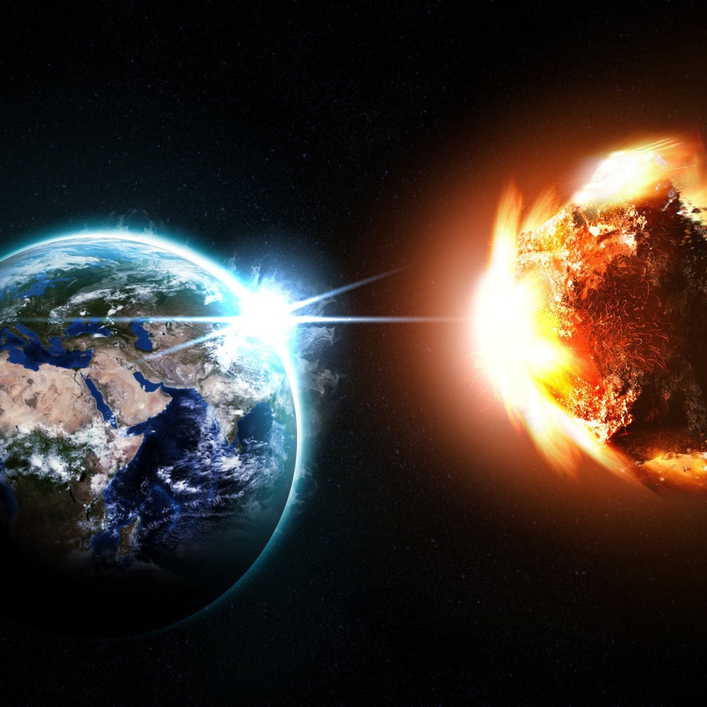 Огненный астероид приближается к Земле