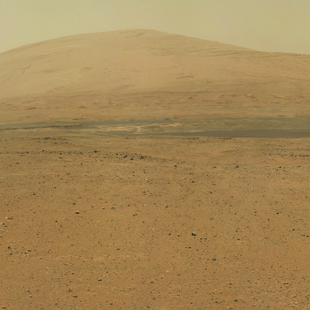 Гора Шарп на Марсе