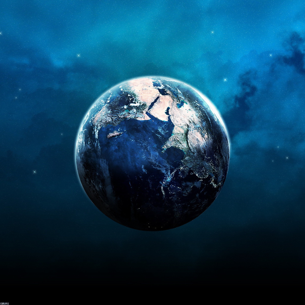 Планета Земля фото со спутника