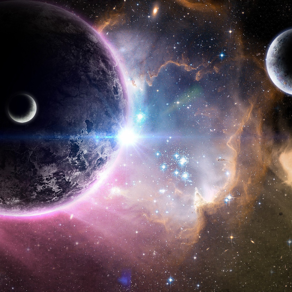 Планеты в далеком созвездии