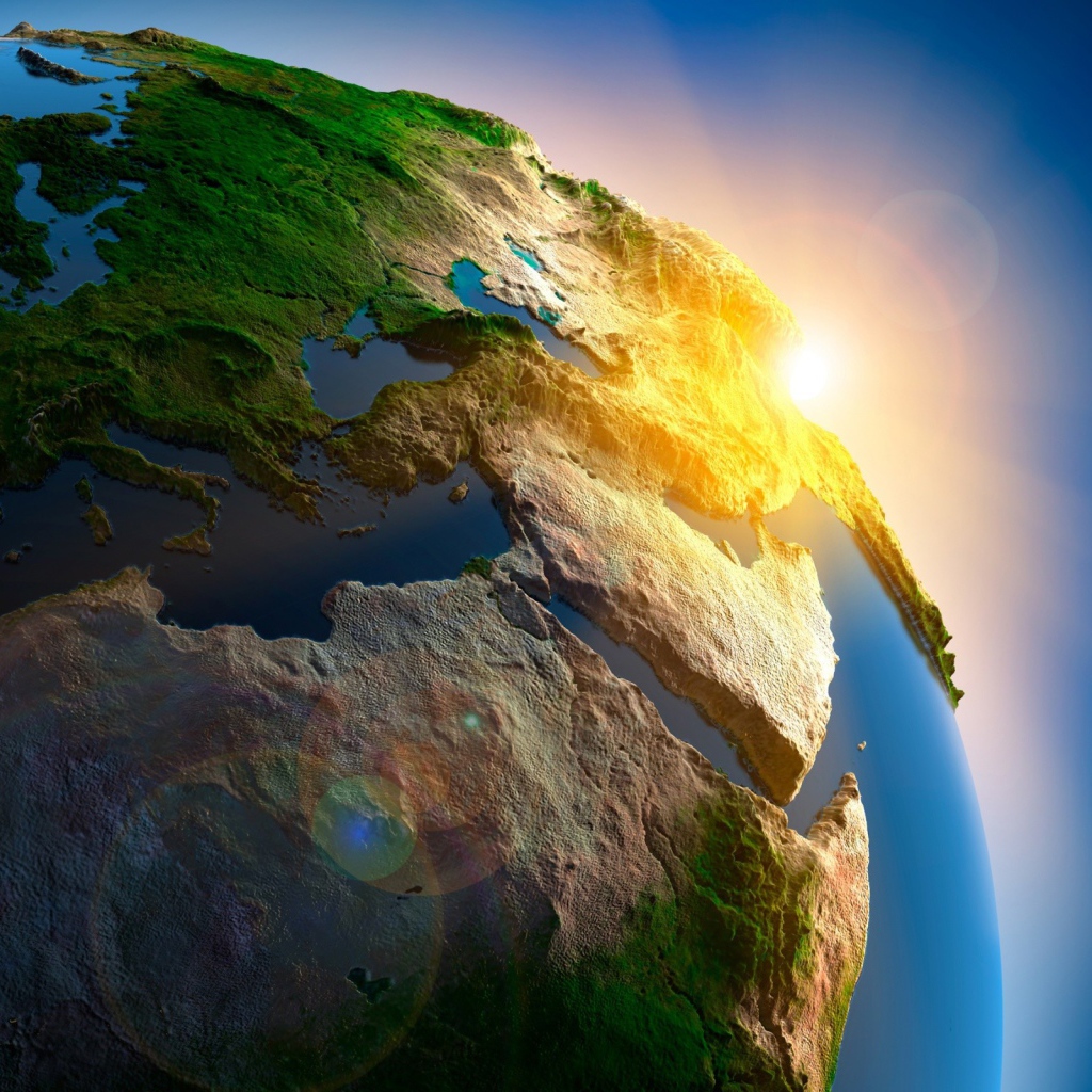 Рельеф планеты Земля