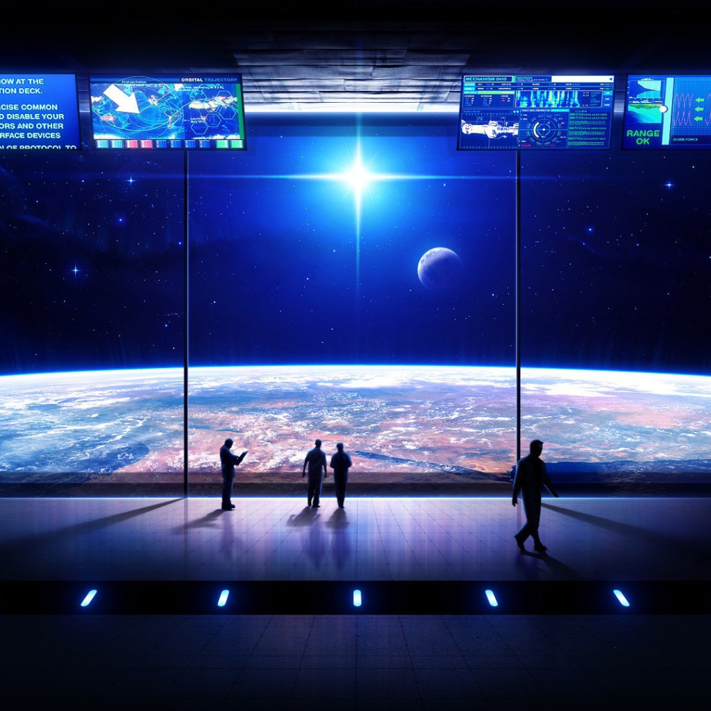 Научная станция на орбите земли