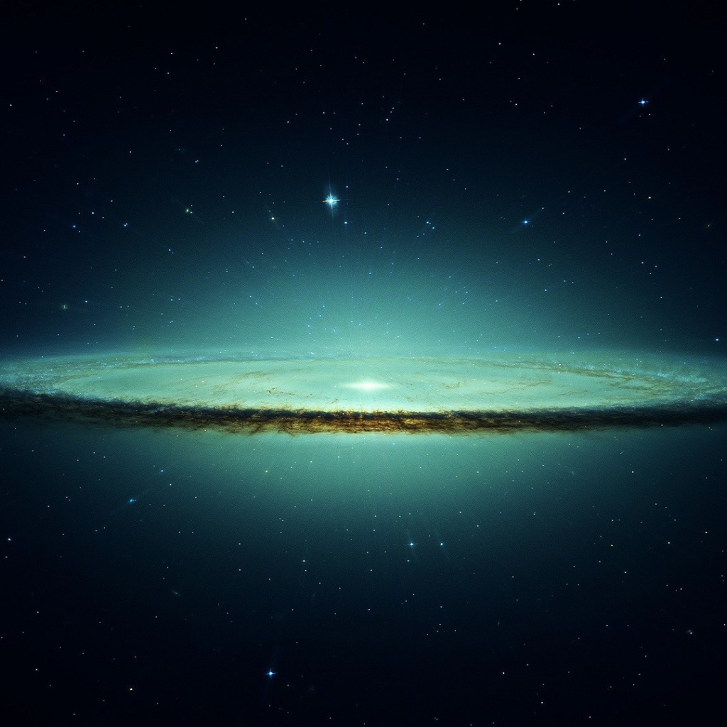 Космическая галактика Сомбреро