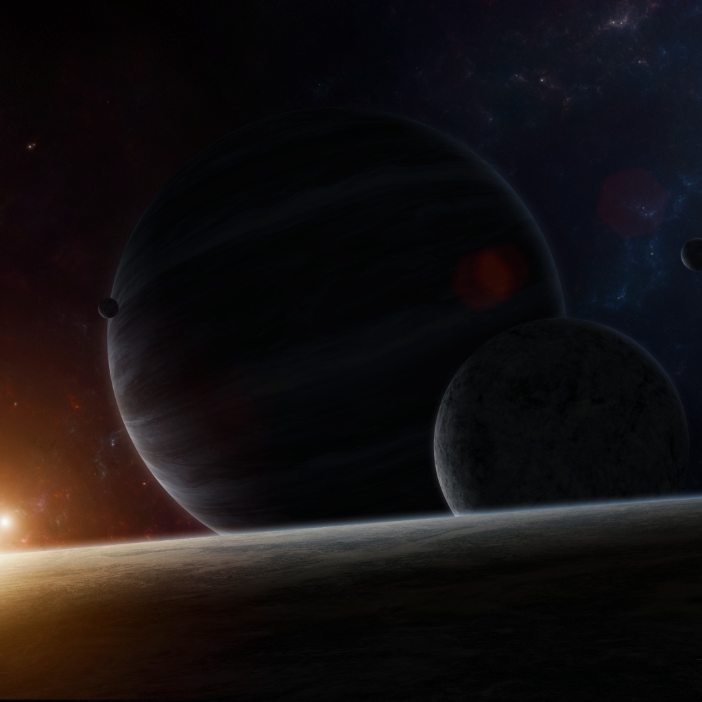 Восход звезды над горизонтом