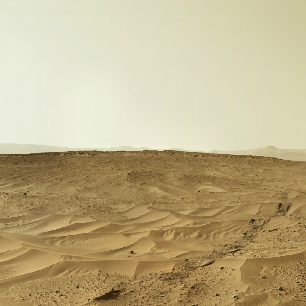 Поверхность Марса снятая на фото марсоходом