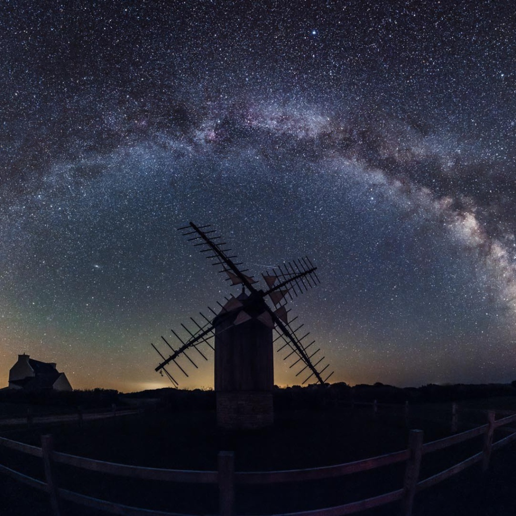 Мельница под звездами