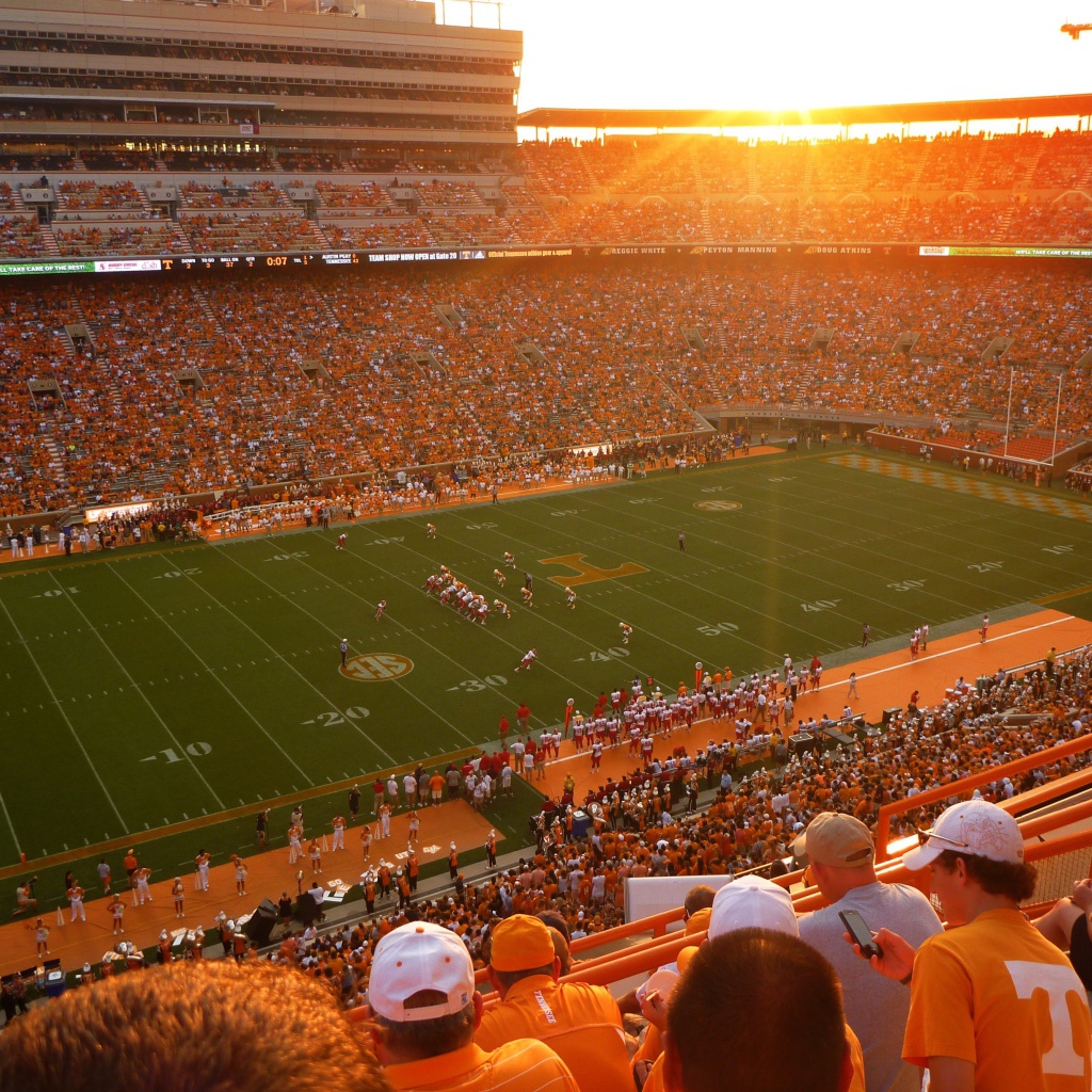Оранжевая арена для американского футбола