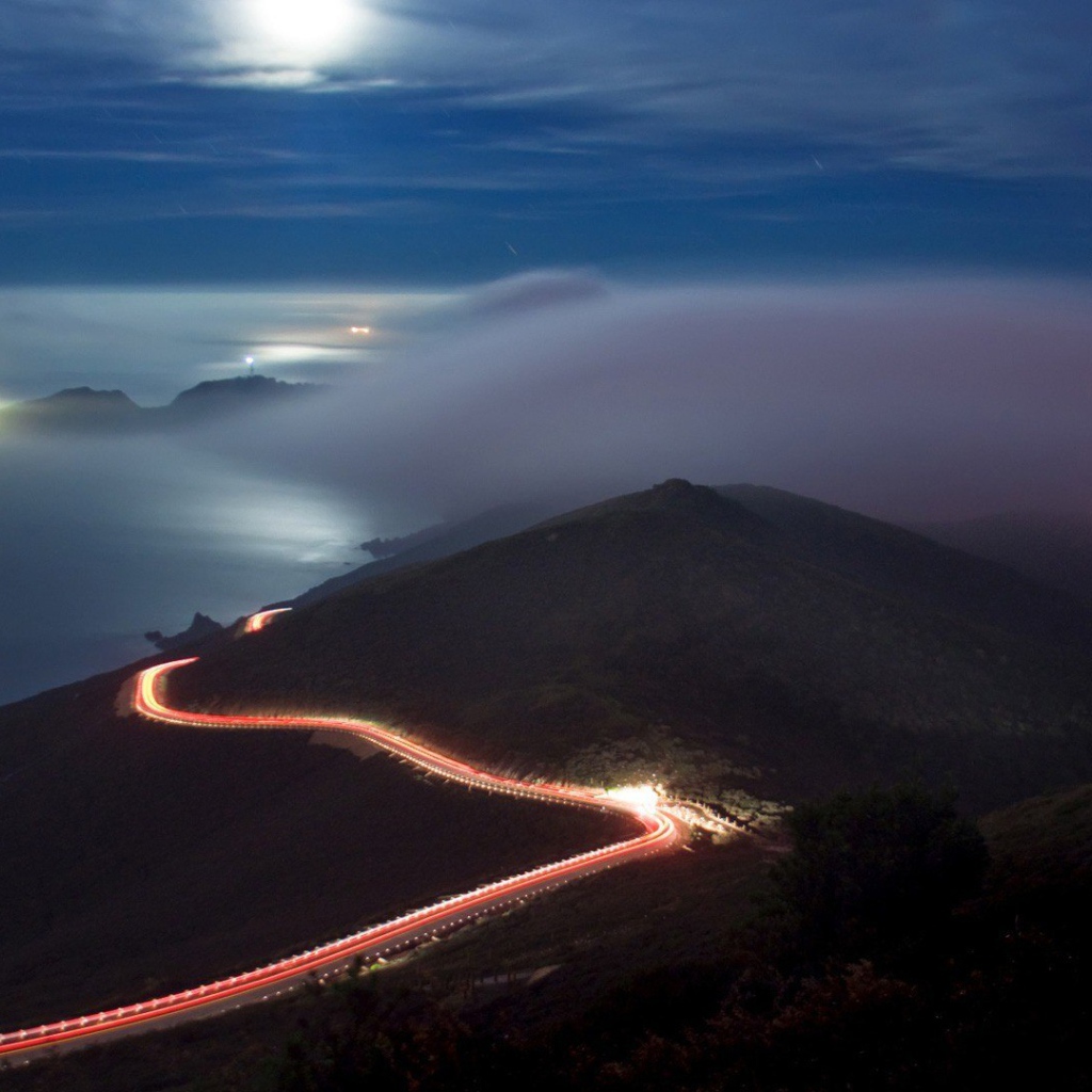 Автострада в горах