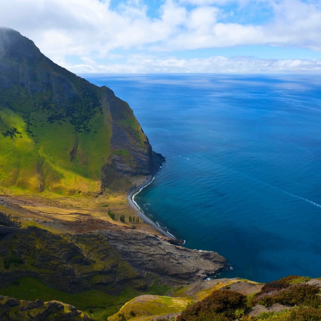 Океанское побережье в Чили