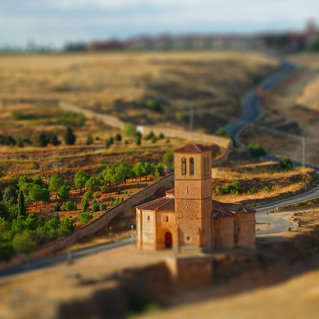 Старый каменный дом у дороги