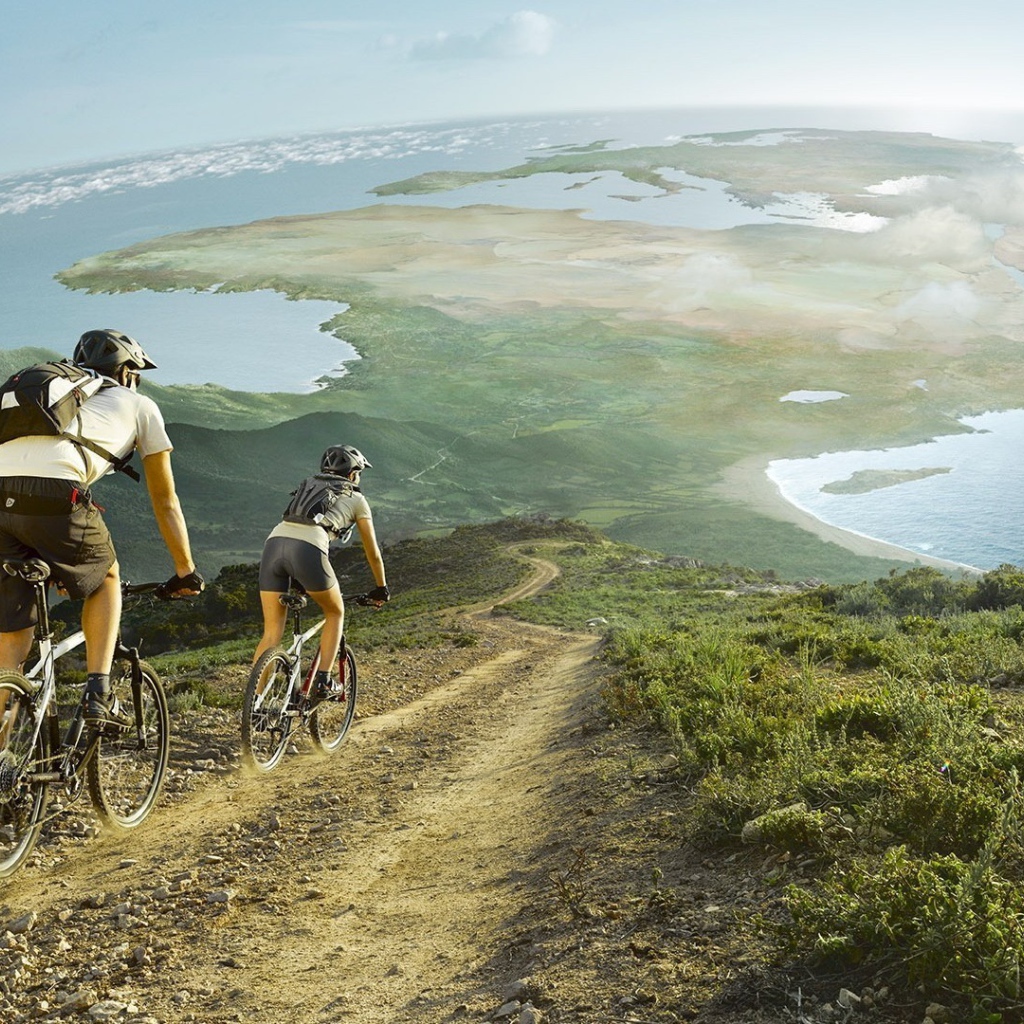 Велосипедная прогулка в Африке