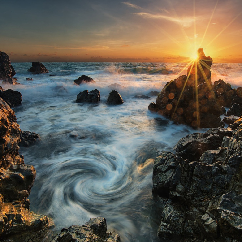 Водоворот у берегов Австралии