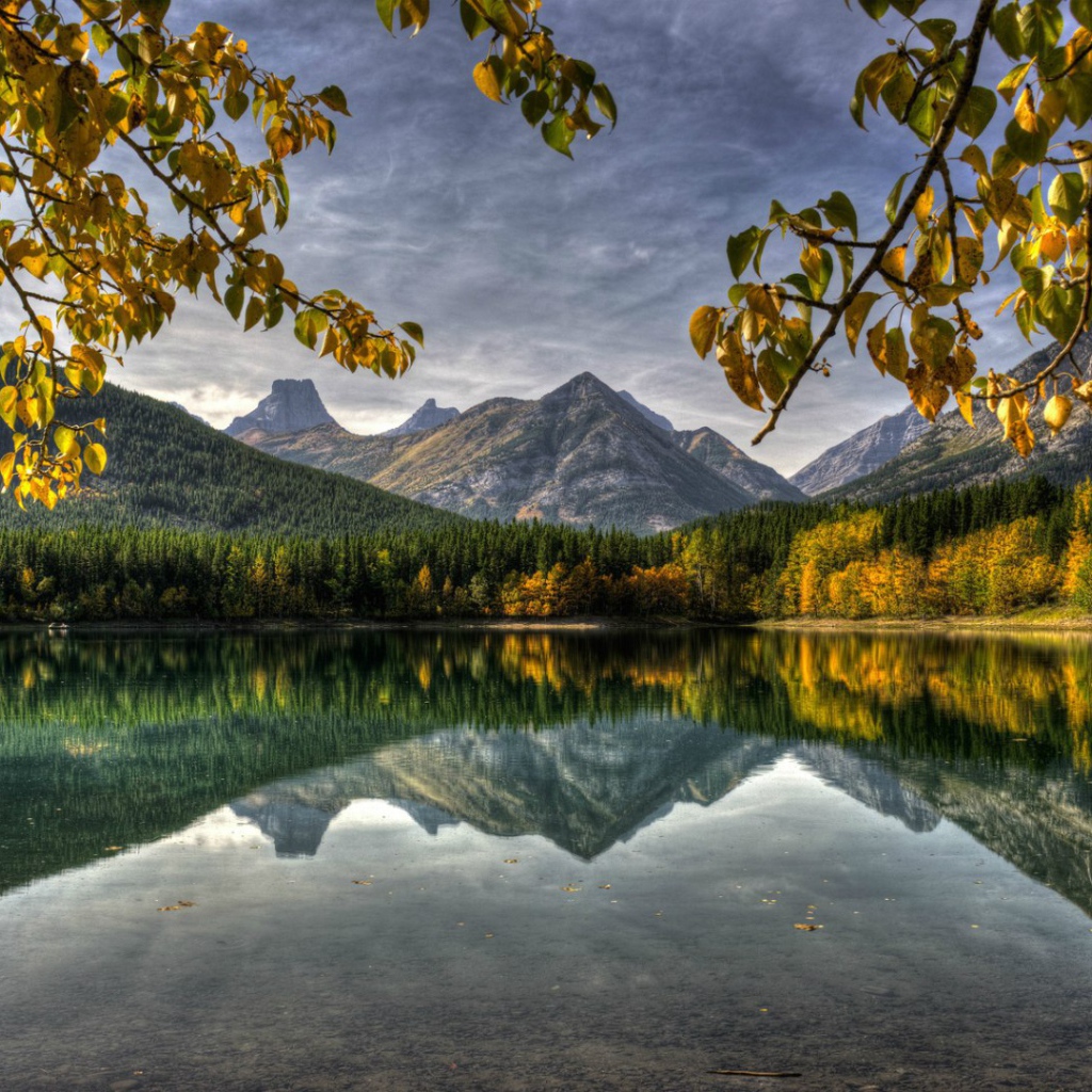 Осень в горах Канады