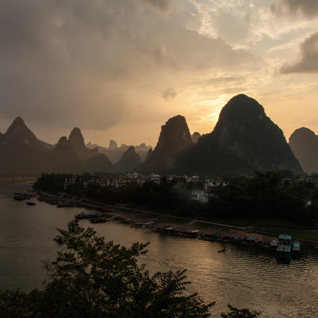 Горный ландшафт в Китае