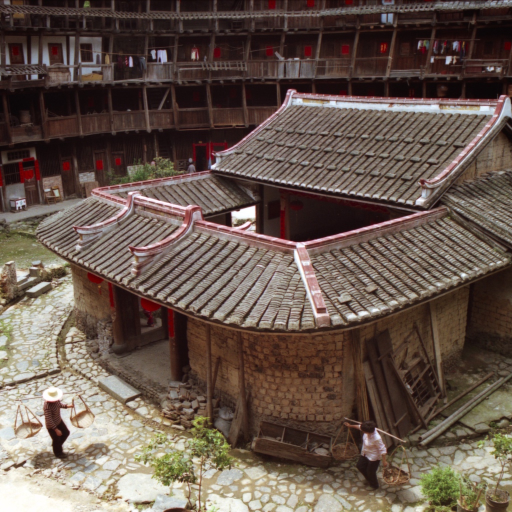 Внутренний дворик в Китае