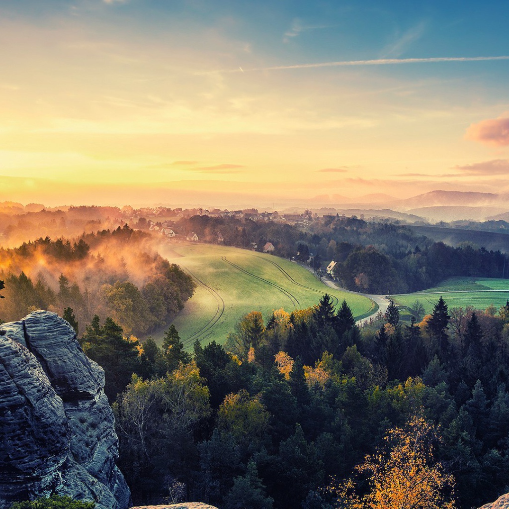 Национальный парк Саксонская Швейцария в Германии