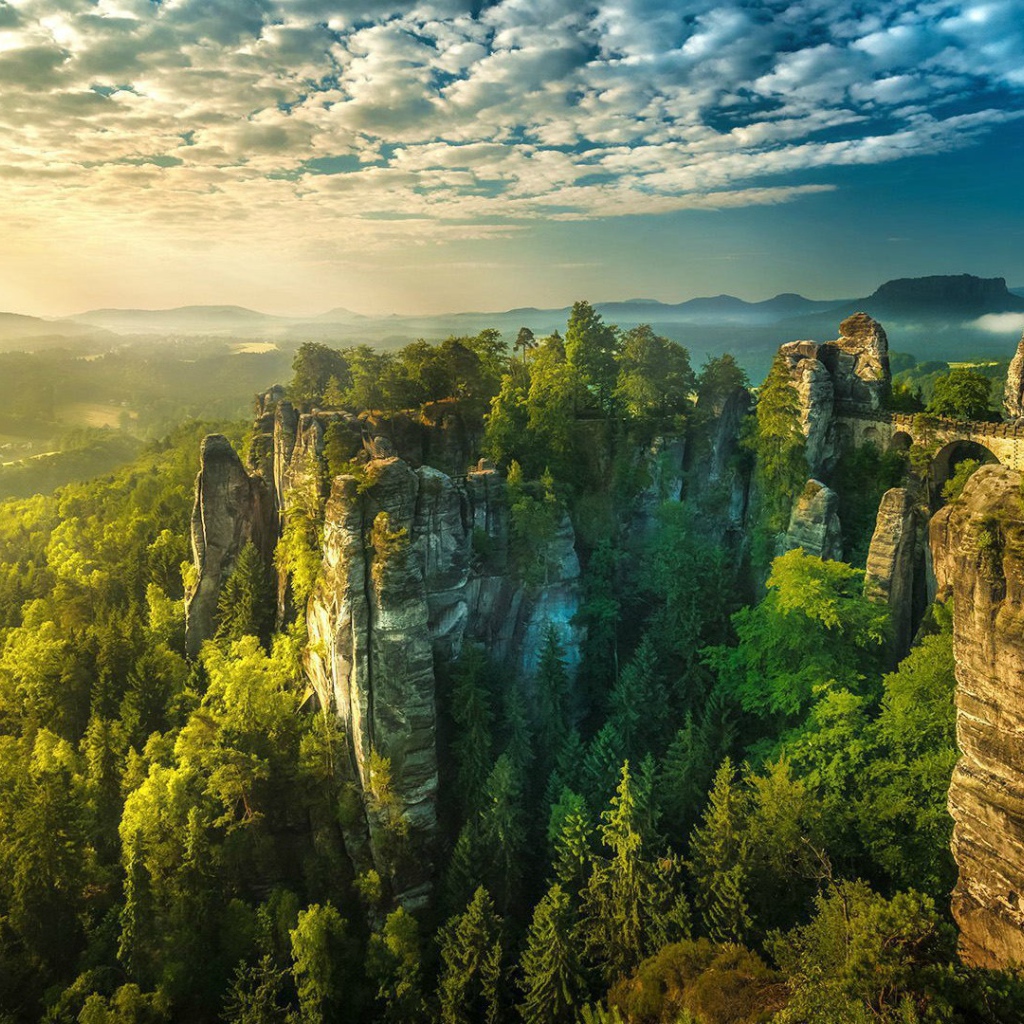 Саксонская Швейцария в Германии