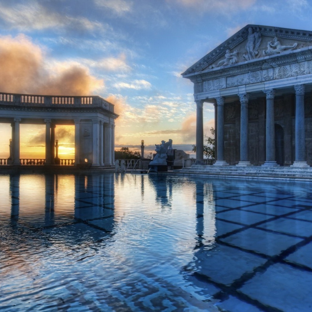 Греческая архитектура, бассейн