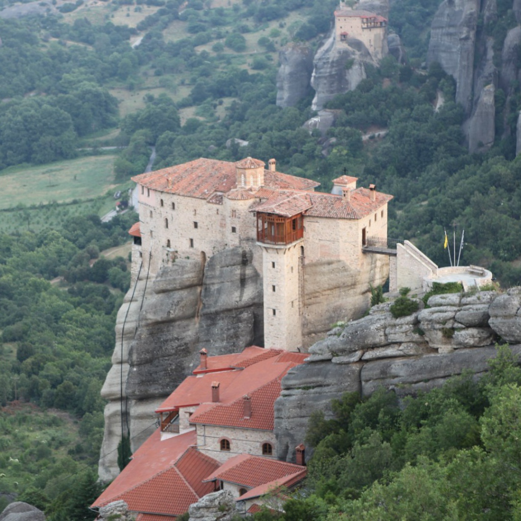 Монастыри Метеоры, Фессалия, Греция