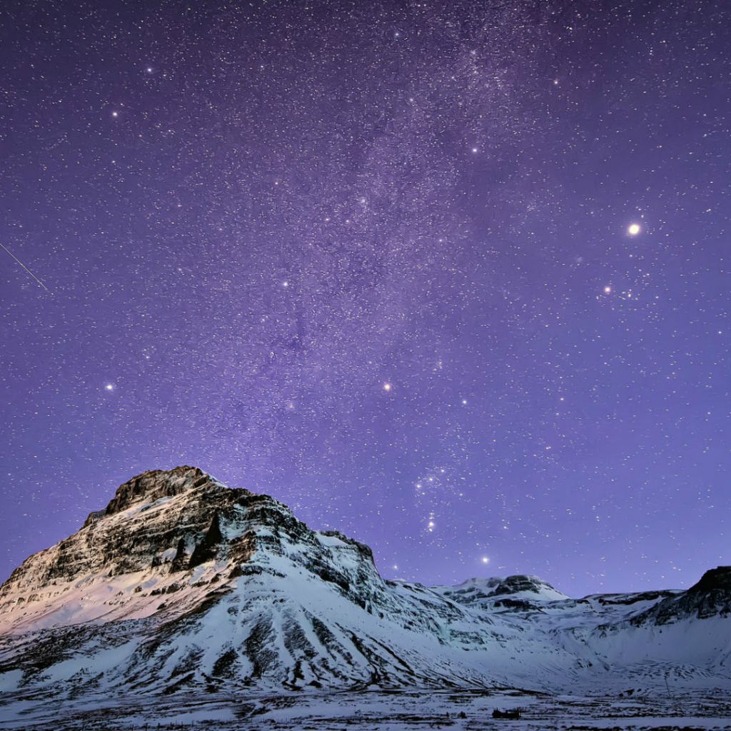 Млечный путь в Исландии