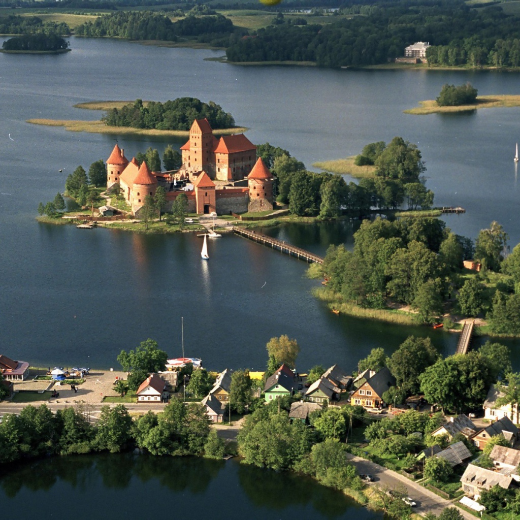 Тракайский замок в Литве