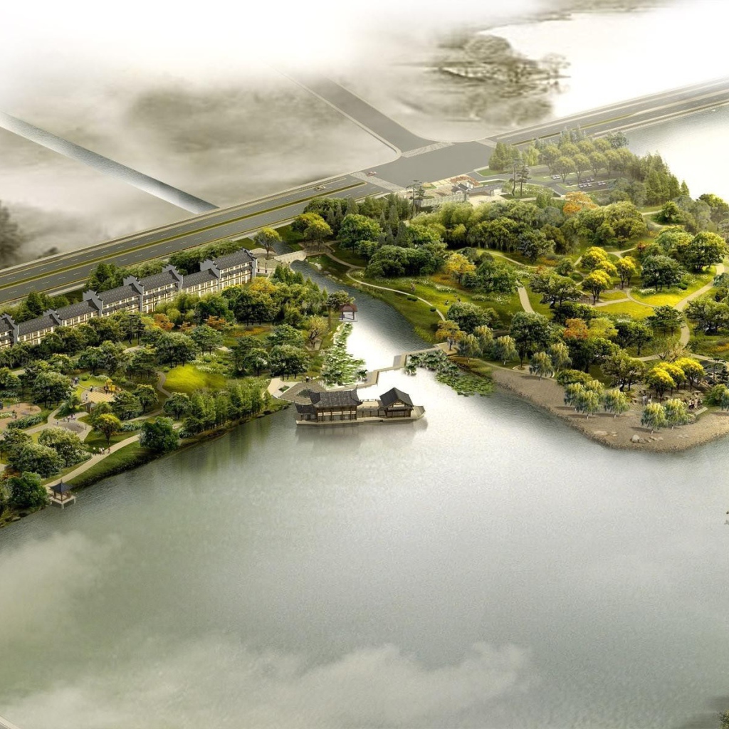 Дома на намывных территориях в Нидерландах