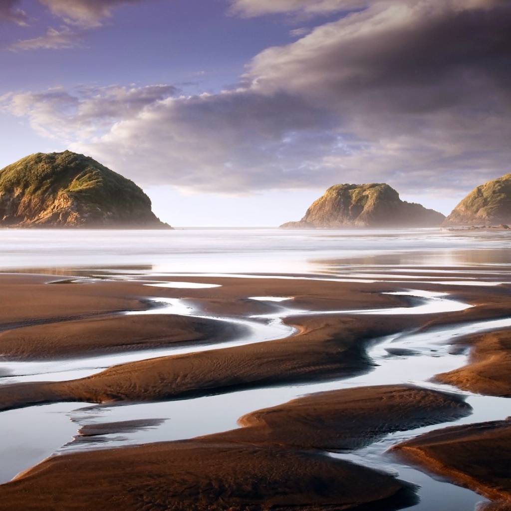 Сказочный пейзаж в Новой Зеландии