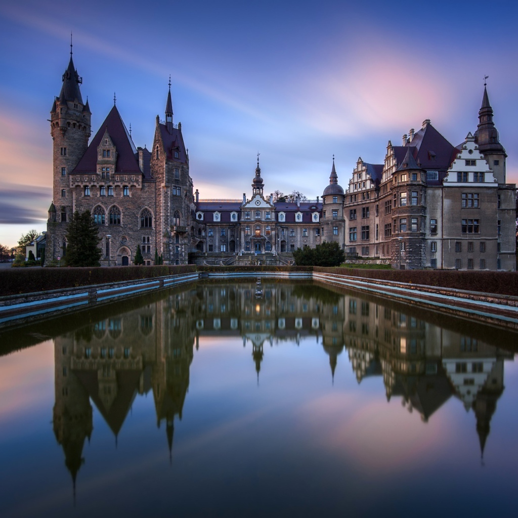 Старинный замок в Польше