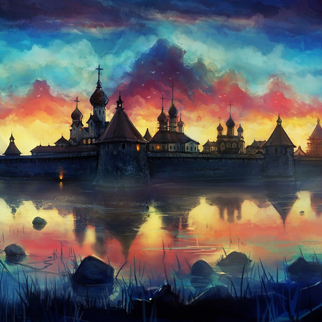 Монастырь на Соловках