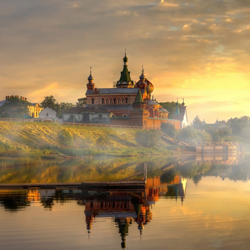 Старая Ладога. Никольский монастырь