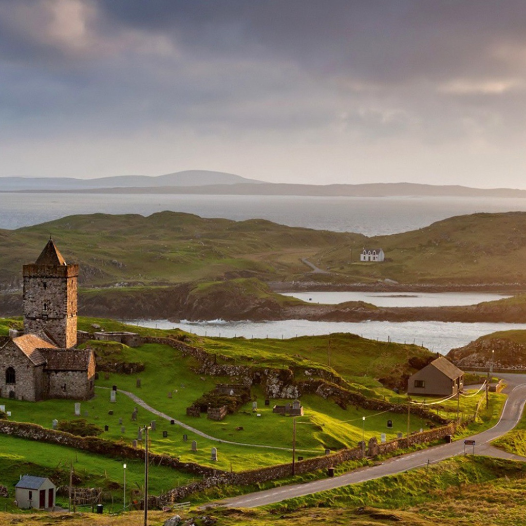 Зеленые холмы Шотландии