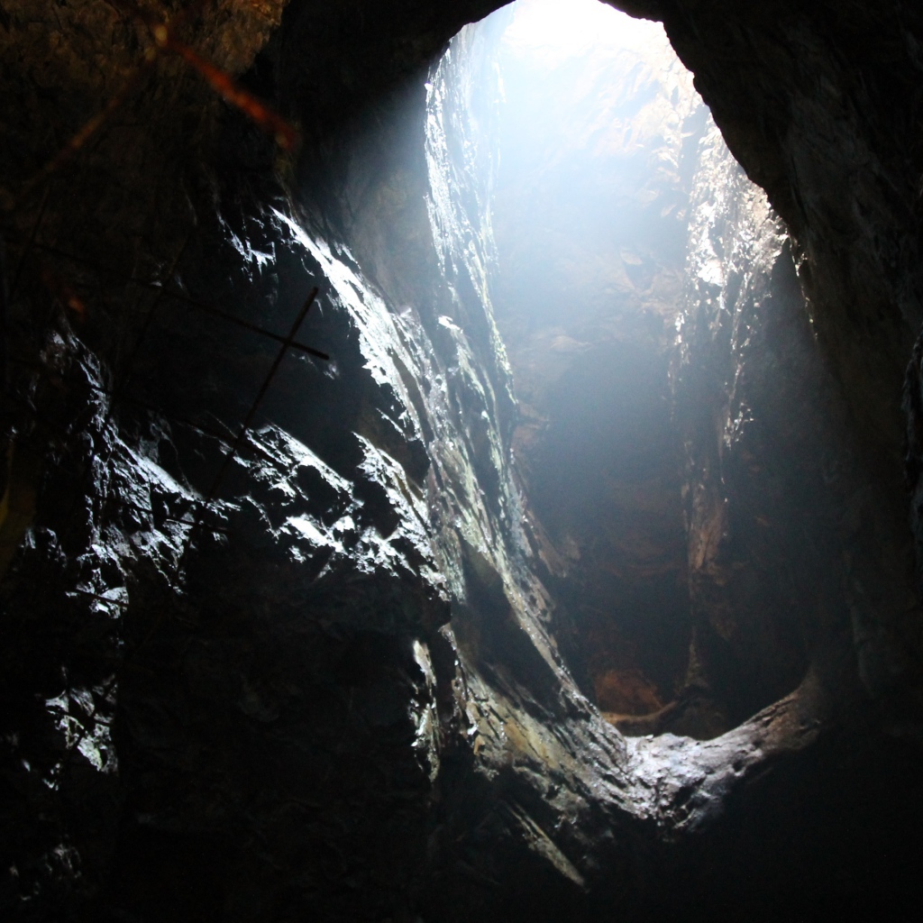 Пещера в Швеции