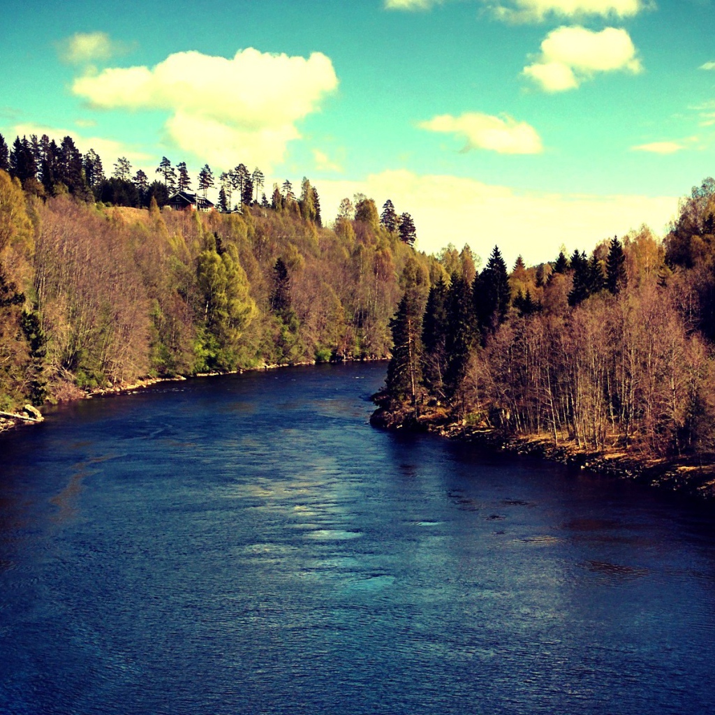 Река течет в Швеции