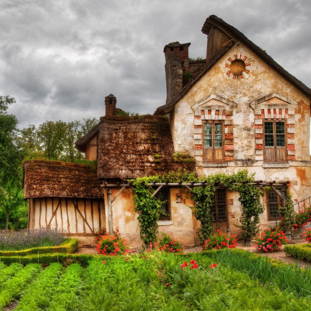 Загородная вилла, фото HDR