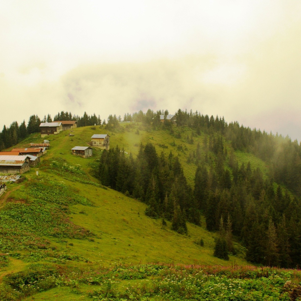 Горная деревня в Турции