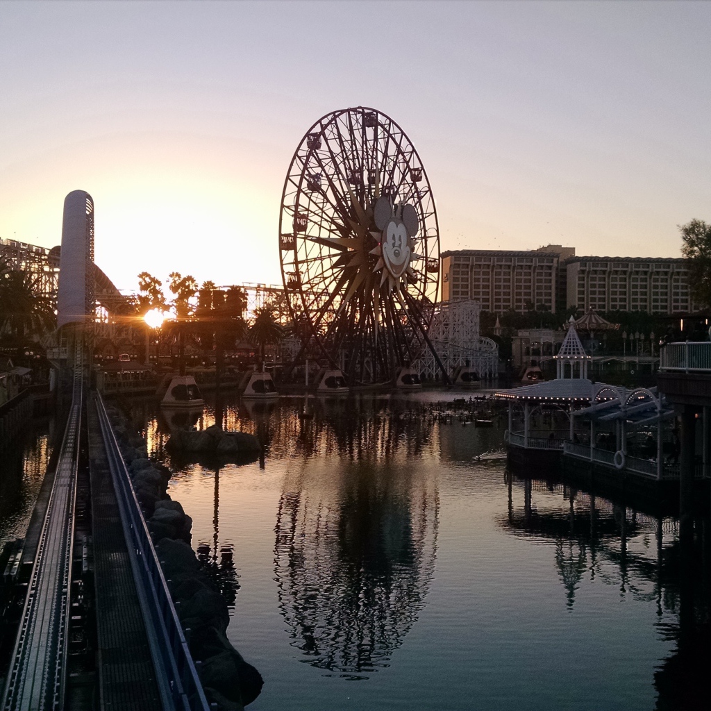 Парк развлечений в Калифорнии