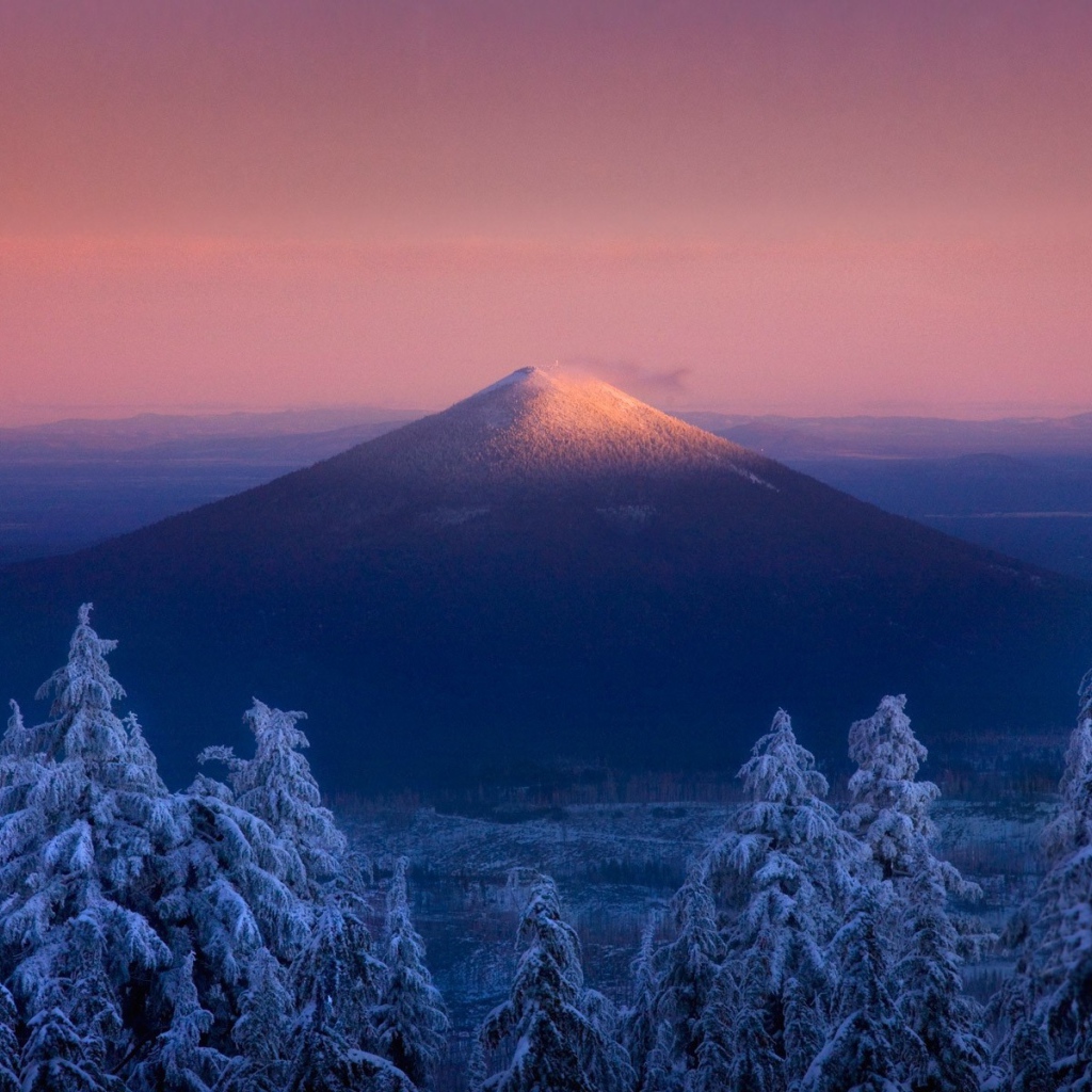Потухший вулкан в Орегоне