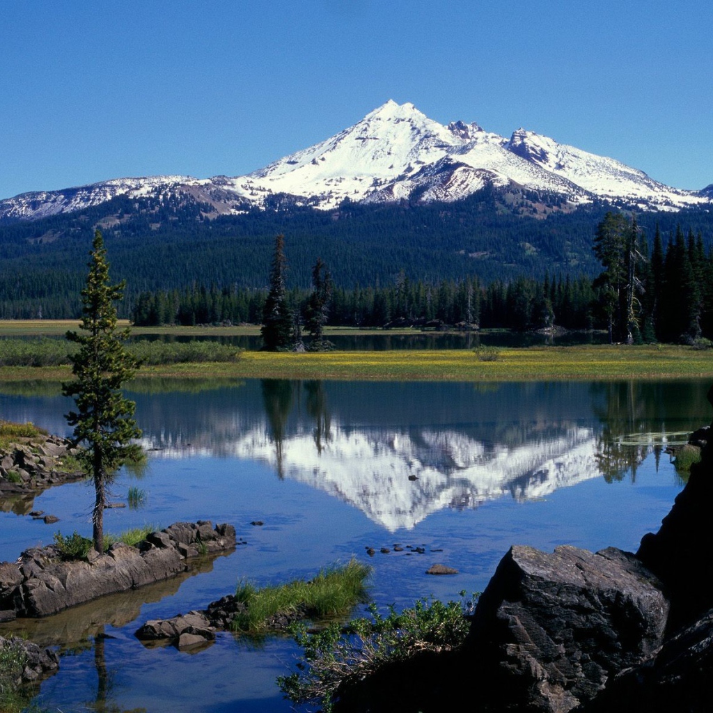 Вулкан Брокен Топ, Орегон