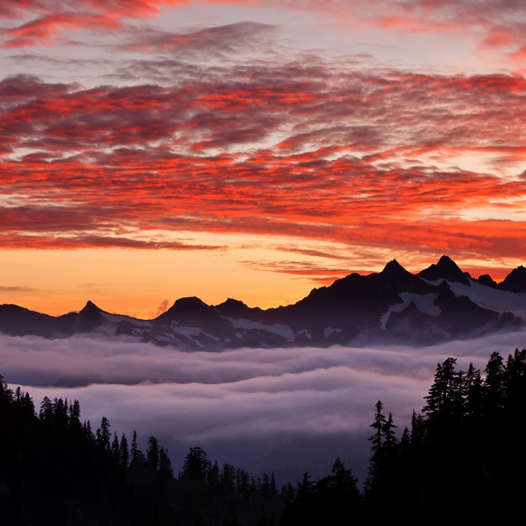 Штат Орегон - гористый штат на северо-западе США
