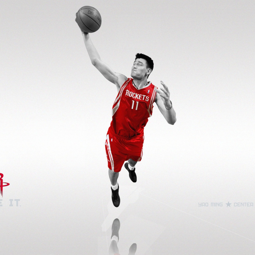 Баскетболист из Китая Яо Мин