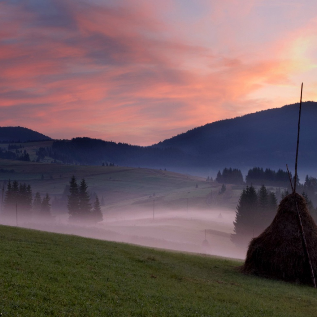 Горы Карпаты в Украине