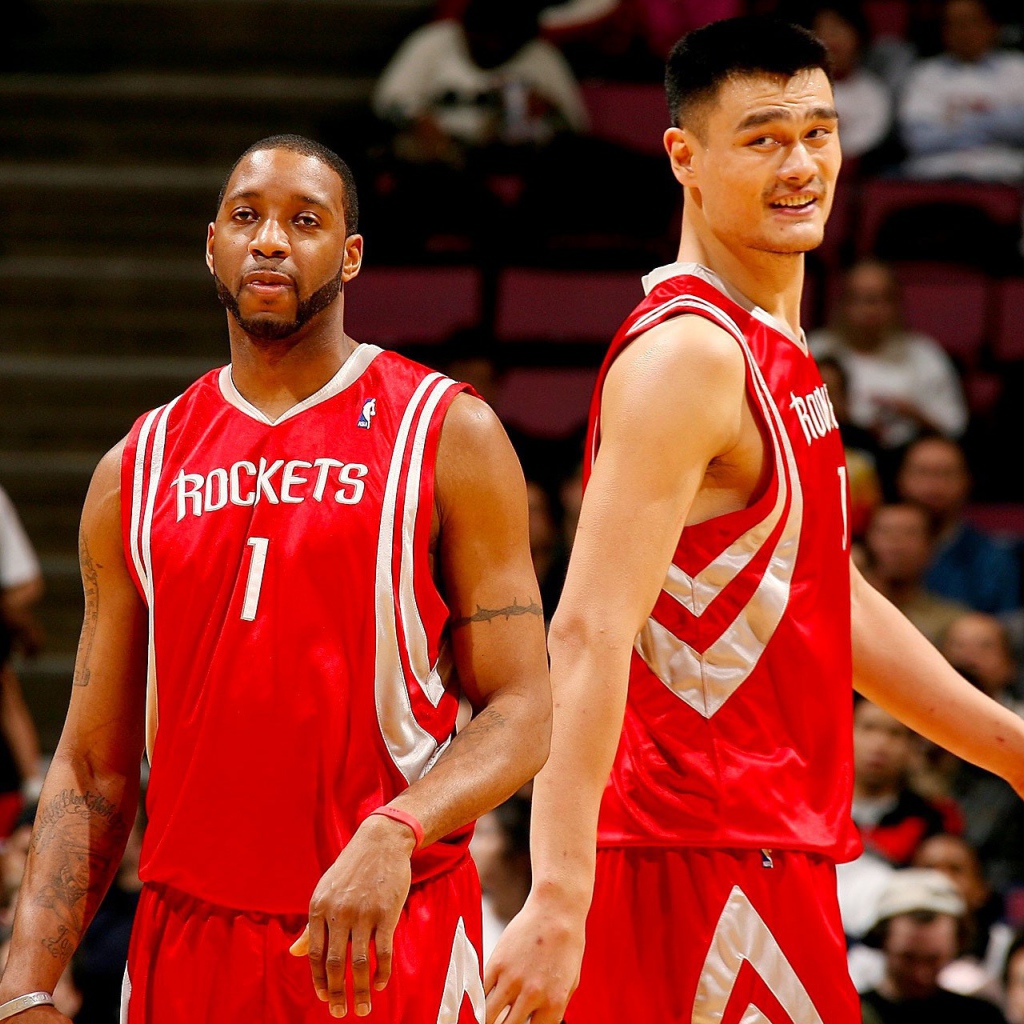 Китайский баскетболист Яо Мин