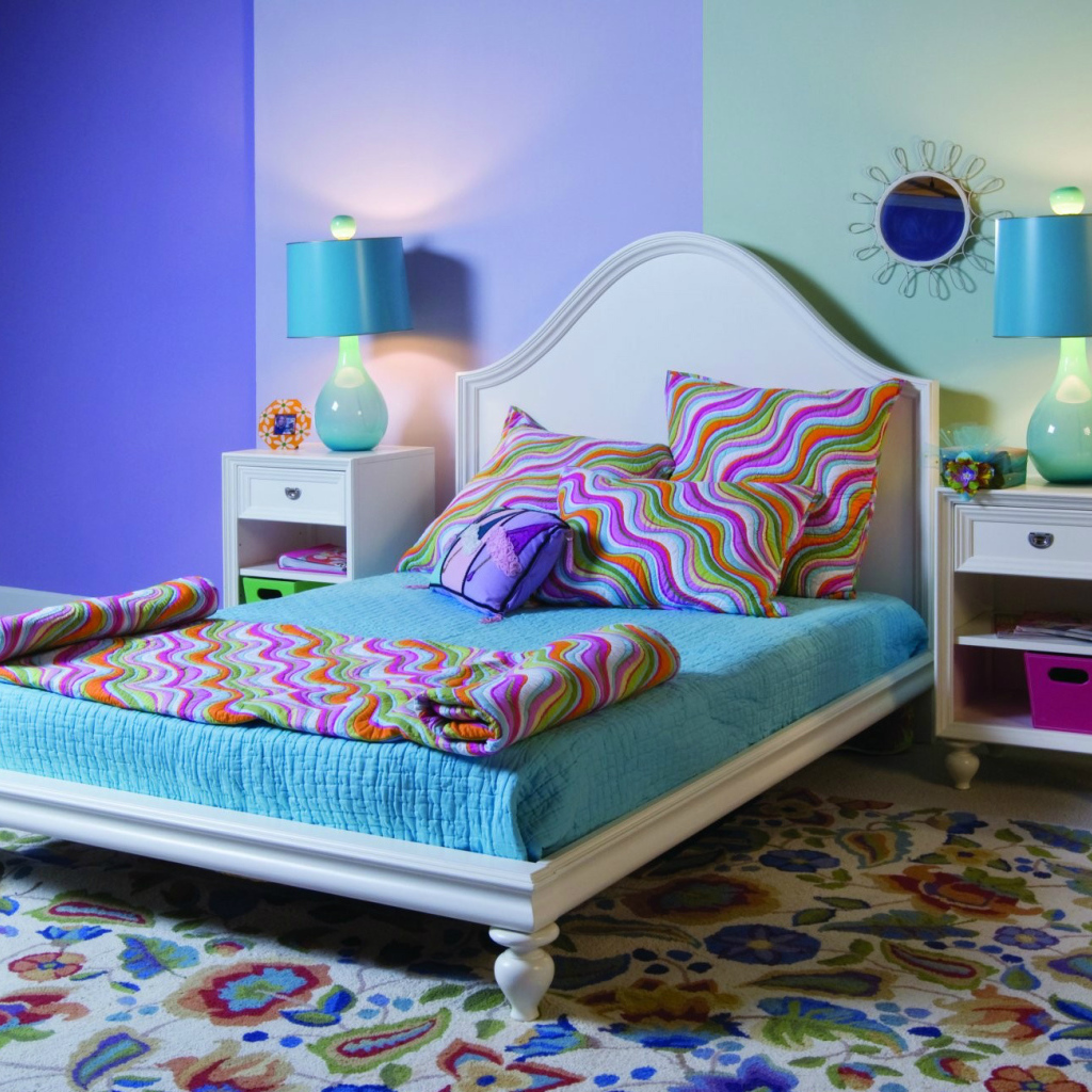 Цветная спальня