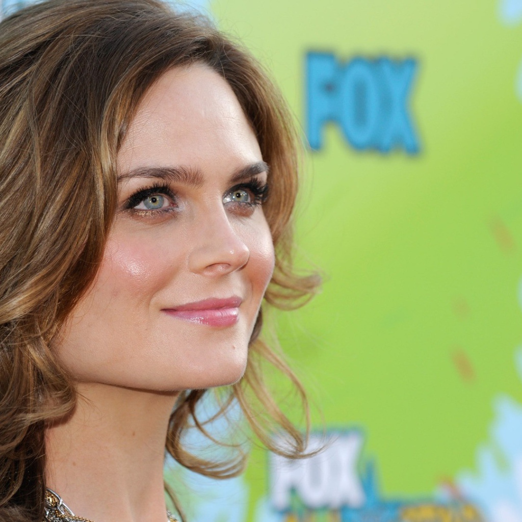 Девушка брюнетка Эмили Дешанель