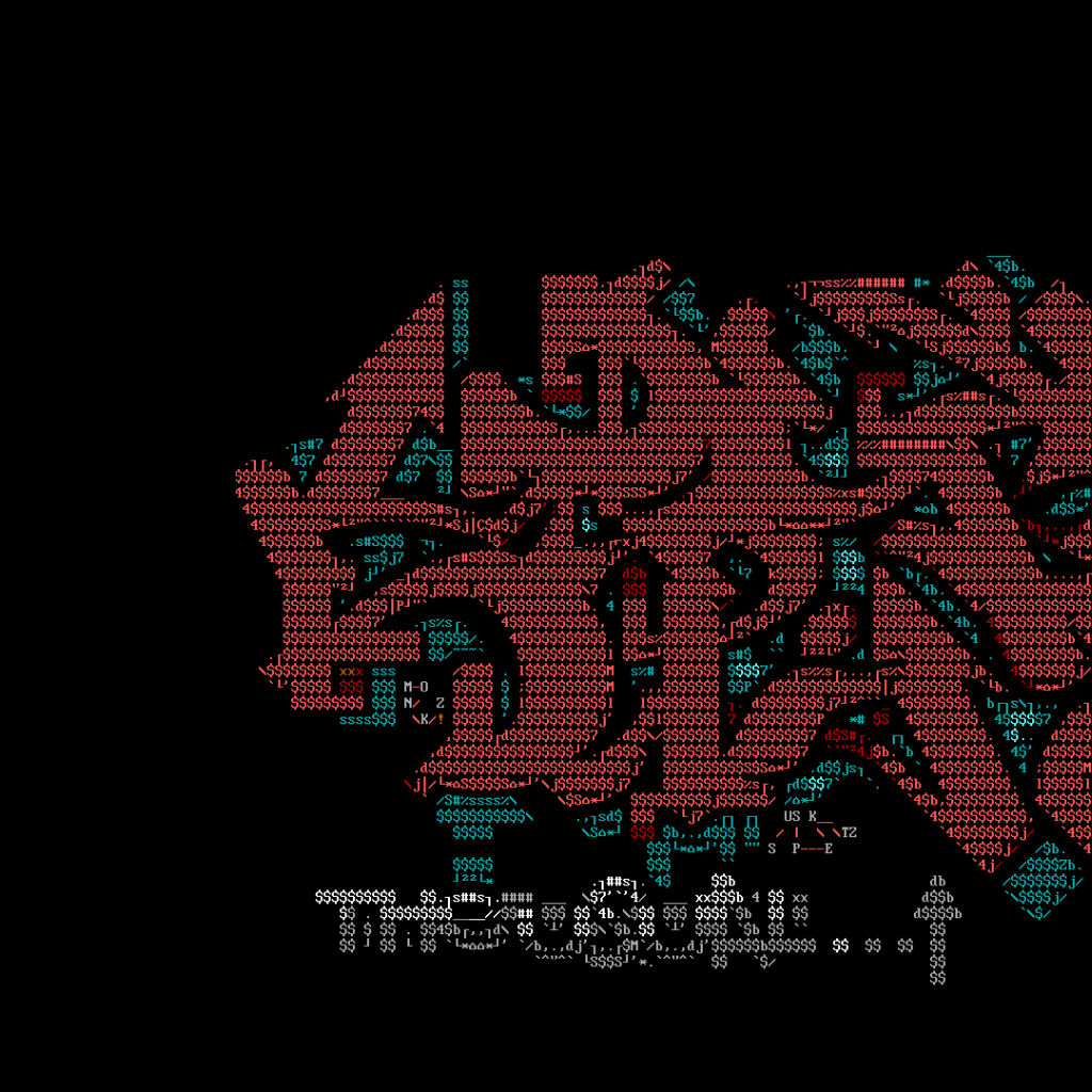 Граффити из восьмибитных символов